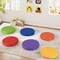 6-Piece Round Floor Cushions for Kids Play, Reading, or Study